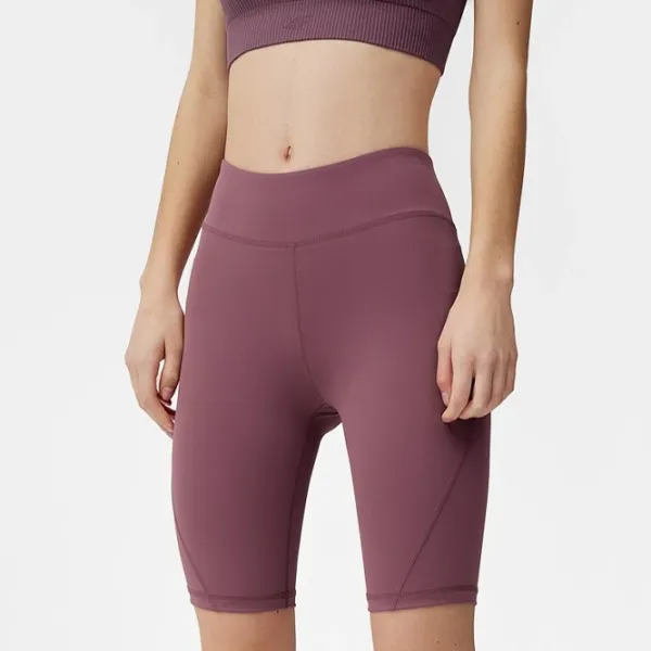 Pantaloni scurți pentru femei 4F 4Fss23tfshf139 M/ Burgundy photo 2