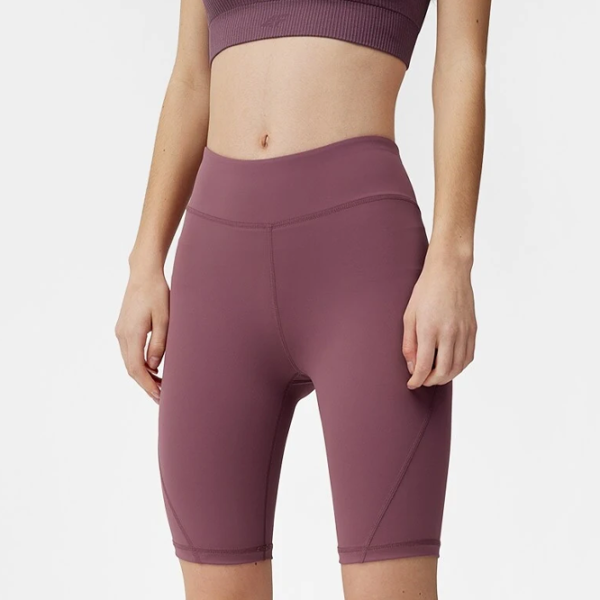 Pantaloni scurți pentru femei 4F 4Fss23tfshf139 M/ Burgundy photo 2