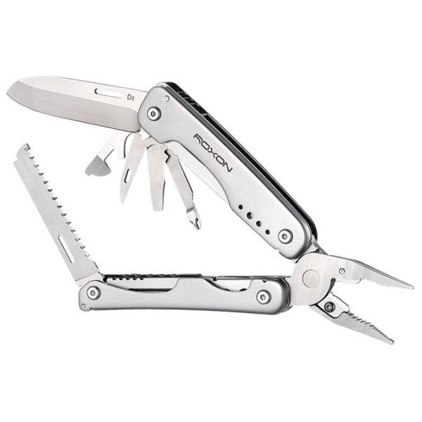 Multitool Roxon S803E de buzunar/ Oțel inoxidabil photo 3