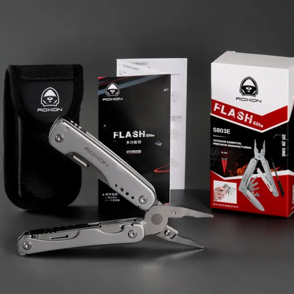 Multitool Roxon S803E de buzunar/ Oțel inoxidabil photo 6