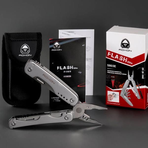 Multitool Roxon S803E de buzunar/ Oțel inoxidabil photo 6