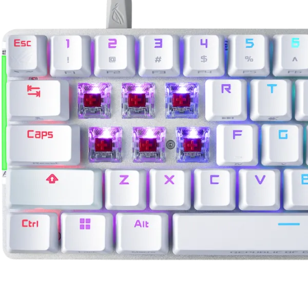 Клавиатура Asus ROG Falchion Ace TKL Проводная/ White photo 6