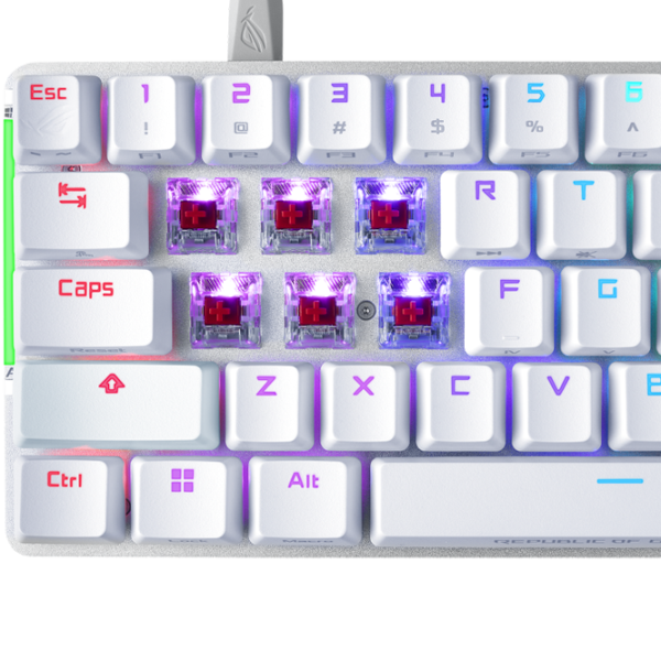 Клавиатура Asus ROG Falchion Ace TKL Проводная/ White photo 6