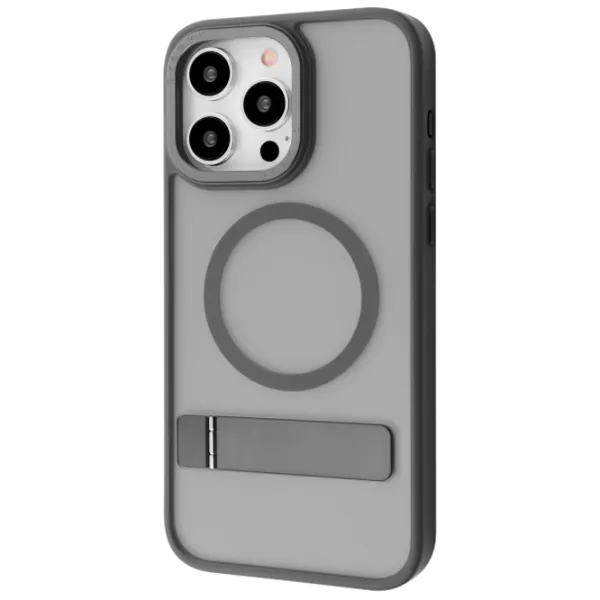 Чехол для смартфона Apple iPhone 15 Pro Max Proove/ MagSafe Back/ ТПУ/ Прозрачный Серый photo 1