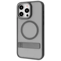 Чехол для смартфона Apple iPhone 15 Pro Proove/ MagSafe Back/ ТПУ/ Прозрачный Серый