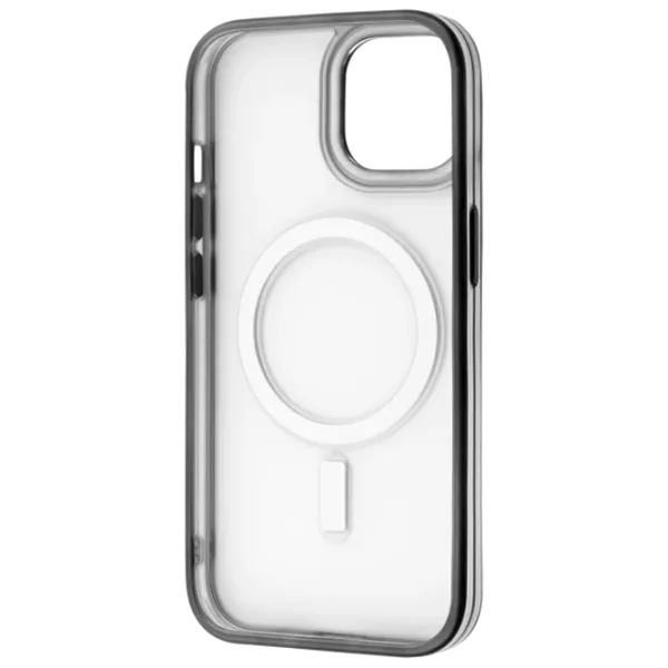 Husă pentru smartphone Apple iPhone 13 Proove/ MagSafe Back/ TPU/ White Black photo 2