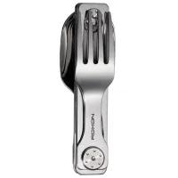 Мултитул Roxon Camping tool кемпинговый/ нержавеющая сталь