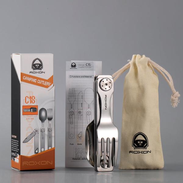 Мултитул Roxon Camping tool кемпинговый/ нержавеющая сталь photo 5