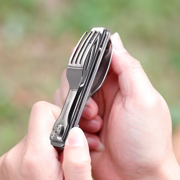 Мултитул Roxon Camping tool кемпинговый/ нержавеющая сталь photo 6