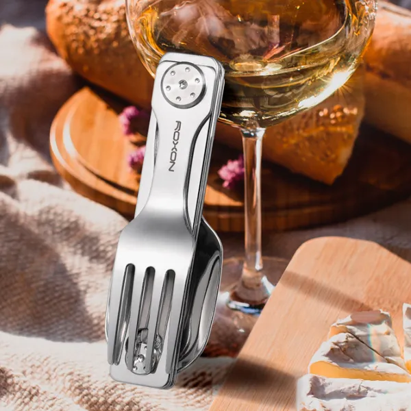Мултитул Roxon Camping tool кемпинговый/ нержавеющая сталь photo 7