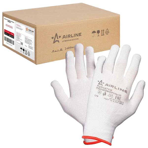 Защитные перчатки Airline ADWG005 Cotton/ White photo 3
