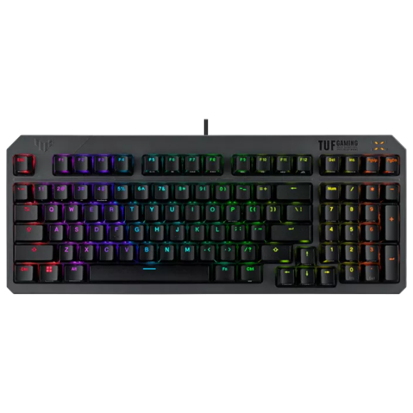 Tastatură Asus TUF K3 II Cu fir/ Black photo 1