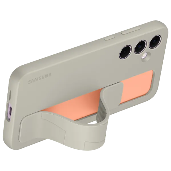Чехол для смартфона Samsung Galaxy A55 Samsung/ Standing Cover/ ТПУ/ Оранжевый Серый photo 4