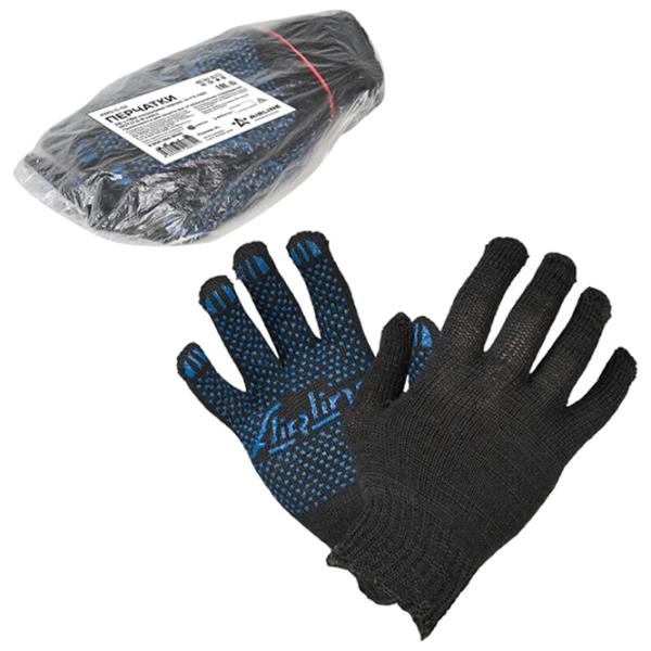 Защитные перчатки Airline AWG-C-03 Cotton/ Black photo 2 Защитные перчатки Airline AWG-C-03 Cotton/ Black photo 2
