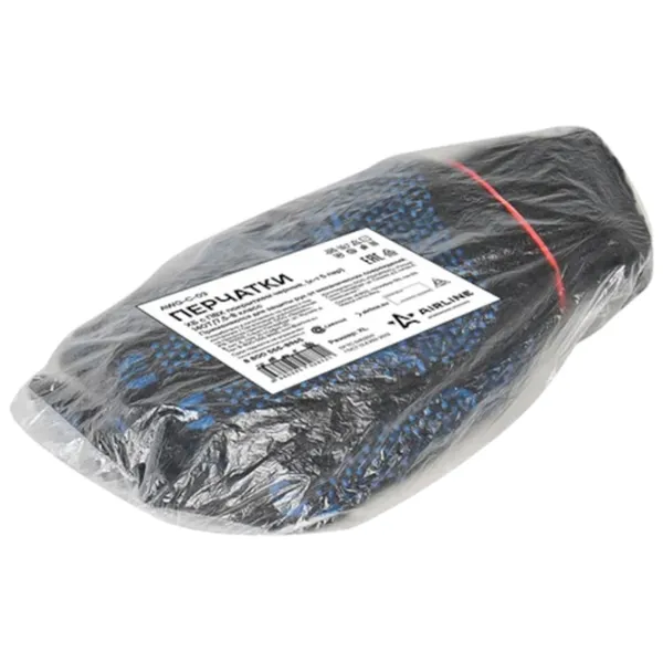 Защитные перчатки Airline AWG-C-03 Cotton/ Black photo 3 Защитные перчатки Airline AWG-C-03 Cotton/ Black photo 3