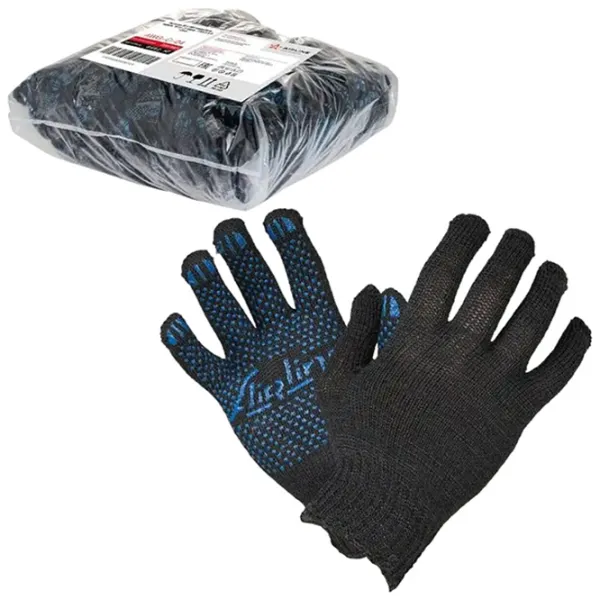 Защитные перчатки Airline AWG-C-04 Cotton/ Black photo 3 Защитные перчатки Airline AWG-C-04 Cotton/ Black photo 3