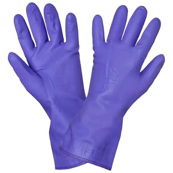 Mănuși de protecție Airline AWG-HW-11 PVC/ Purple photo 1
