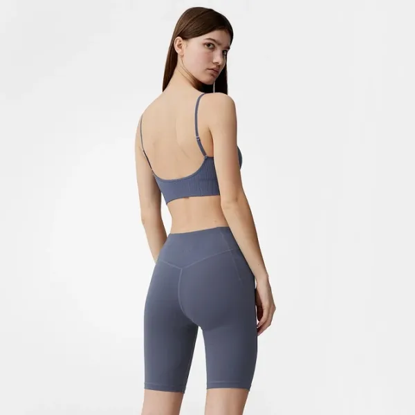 Pantaloni scurți pentru femei 4F 4Fss23tfshf139 XS/ Grey photo 6