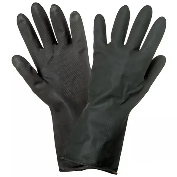 Mănuși de protecție Airline AWG-LS-10 PVC/ Black photo 1