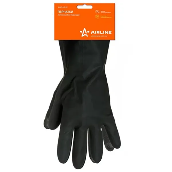 Mănuși de protecție Airline AWG-LS-10 PVC/ Black photo 2