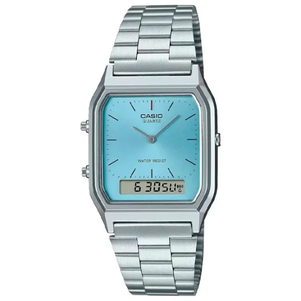 Ceas de mână Unisex Casio AQ-230A-2A1MQYES Cuarț/ 39 x 30 mm photo 1