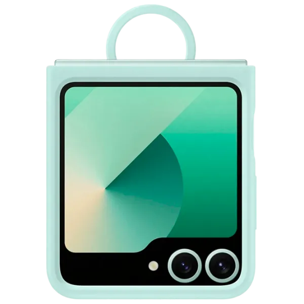 Чехол для смартфона Samsung Galaxy Z Flip 6 Samsung/ Back/ ТПУ/ Мята Green photo 1 Чехол для смартфона Samsung Galaxy Z Flip 6 Samsung/ Back/ ТПУ/ Мята Green photo 1