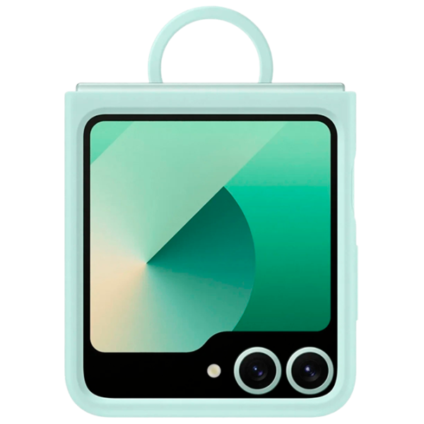 Чехол для смартфона Samsung Galaxy Z Flip 6 Samsung/ Back/ ТПУ/ Мята Green photo 1 Чехол для смартфона Samsung Galaxy Z Flip 6 Samsung/ Back/ ТПУ/ Мята Green photo 1