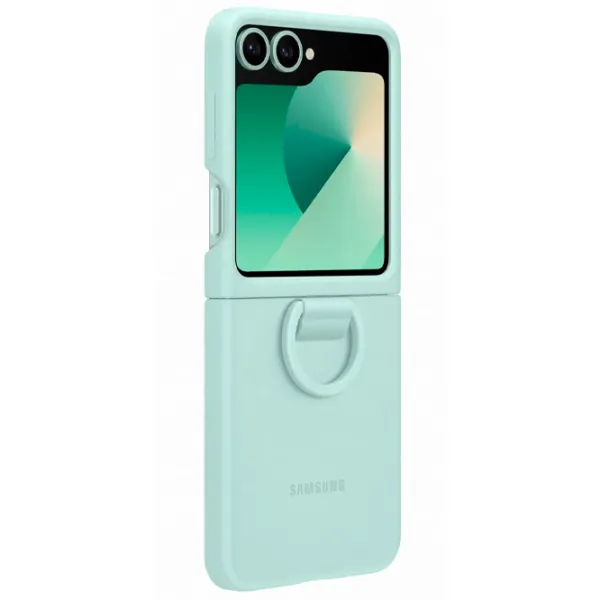 Чехол для смартфона Samsung Galaxy Z Flip 6 Samsung/ Back/ ТПУ/ Мята Green photo 4 Чехол для смартфона Samsung Galaxy Z Flip 6 Samsung/ Back/ ТПУ/ Мята Green photo 4