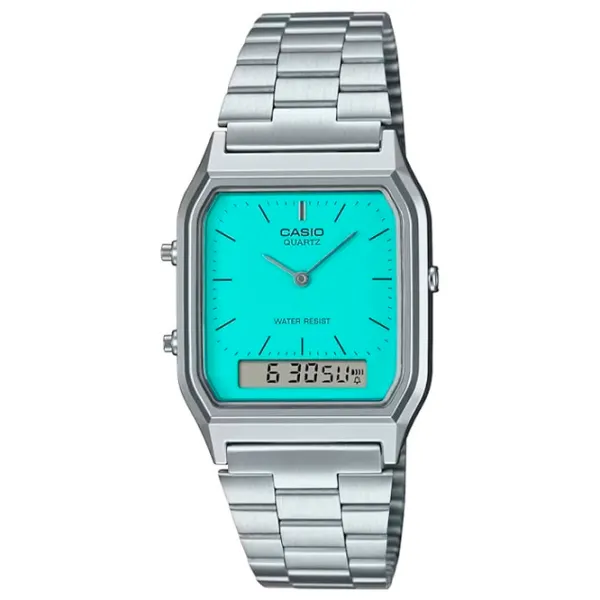 Наручные часы унисекс Casio AQ-230A-2A2MQYES Кварцевый/ 39 x 30 мм photo 1 Наручные часы унисекс Casio AQ-230A-2A2MQYES Кварцевый/ 39 x 30 мм photo 1