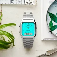 Ceas de mână Unisex Casio AQ-230A-2A2MQYES Cuarț/ 39 x 30 mm photo 5