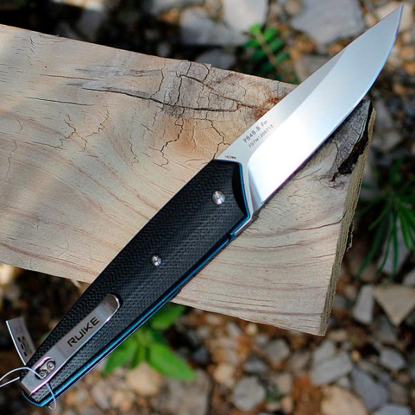 Cuțit Ruike P848-B Camping/ Sandvik 14c28n photo 6