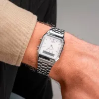 Ceas de mână Unisex Casio AQ-230A-7AMQYES Cuarț/ 39 x 30 mm photo 3