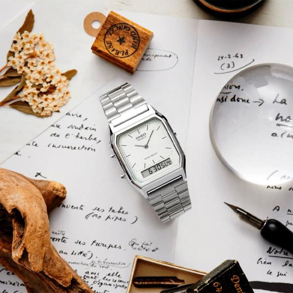 Наручные часы унисекс Casio AQ-230A-7AMQYES Кварцевый/ 39 x 30 мм photo 4