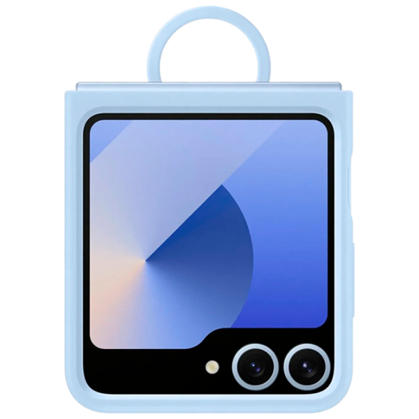 Чехол для смартфона Samsung Galaxy Z Flip 6 Samsung/ Back/ ТПУ/ Blue photo 1 Чехол для смартфона Samsung Galaxy Z Flip 6 Samsung/ Back/ ТПУ/ Blue photo 1