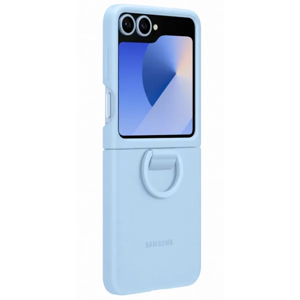 Чехол для смартфона Samsung Galaxy Z Flip 6 Samsung/ Back/ ТПУ/ Blue photo 4 Чехол для смартфона Samsung Galaxy Z Flip 6 Samsung/ Back/ ТПУ/ Blue photo 4