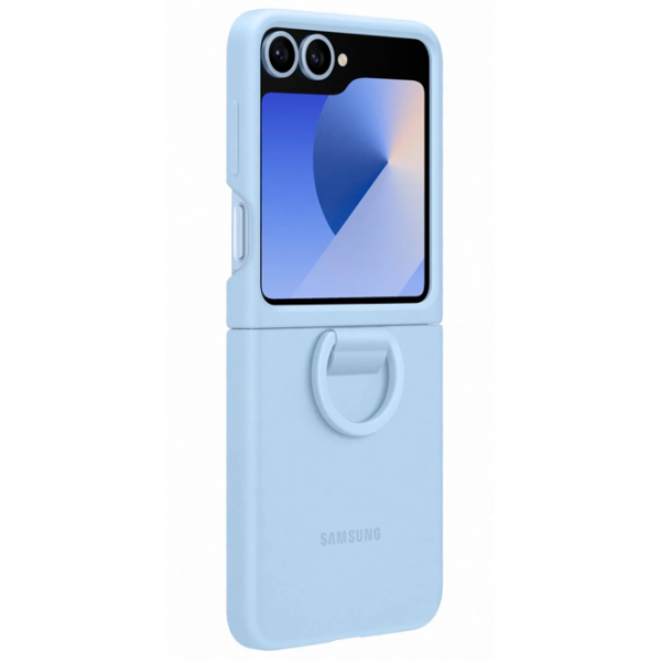 Чехол для смартфона Samsung Galaxy Z Flip 6 Samsung/ Back/ ТПУ/ Blue photo 4 Чехол для смартфона Samsung Galaxy Z Flip 6 Samsung/ Back/ ТПУ/ Blue photo 4