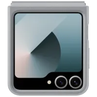 Husă pentru smartphone Samsung Galaxy Z Flip 6 Samsung / Back / Piele ecologică / Gray