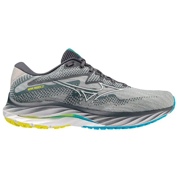 Adidași pentru bărbați Mizuno Wave Rider 27 45/ Gray photo 3 Adidași pentru bărbați Mizuno Wave Rider 27 45/ Gray photo 3