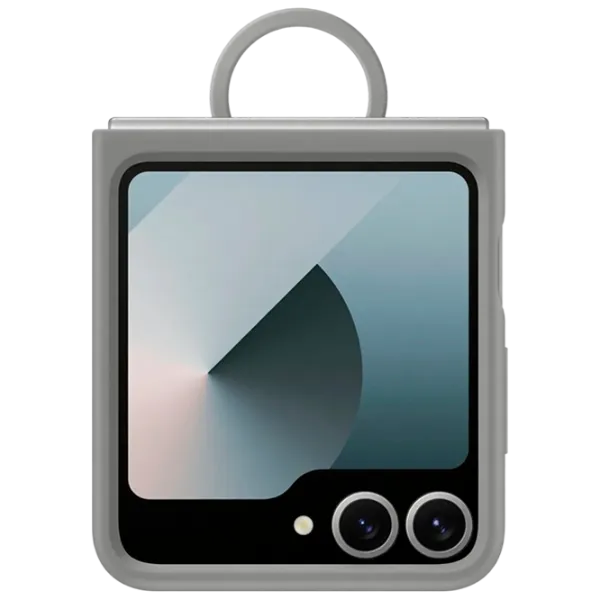 Чехол для смартфона Samsung Galaxy Z Flip 6 Samsung / Back / ТПУ / Серый photo 1 Чехол для смартфона Samsung Galaxy Z Flip 6 Samsung / Back / ТПУ / Серый photo 1