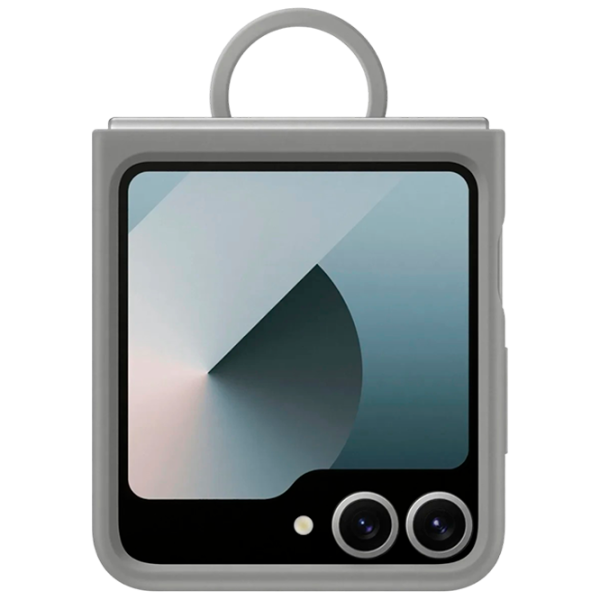 Чехол для смартфона Samsung Galaxy Z Flip 6 Samsung / Back / ТПУ / Серый photo 1 Чехол для смартфона Samsung Galaxy Z Flip 6 Samsung / Back / ТПУ / Серый photo 1