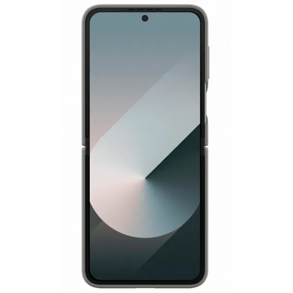 Чехол для смартфона Samsung Galaxy Z Flip 6 Samsung / Back / ТПУ / Серый photo 2 Чехол для смартфона Samsung Galaxy Z Flip 6 Samsung / Back / ТПУ / Серый photo 2