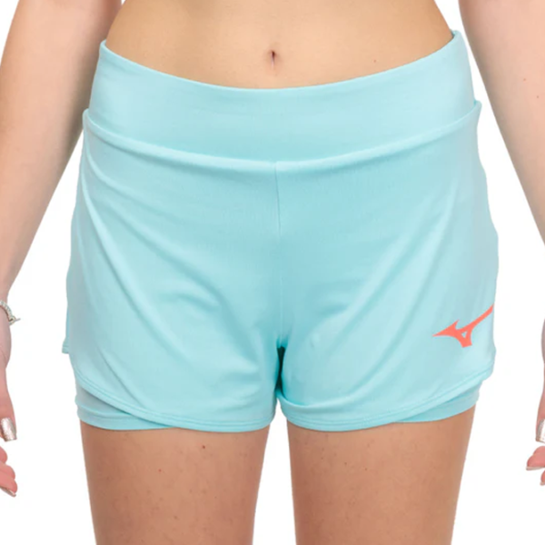 Шорты для женщин Mizuno 62gba215 27 XS/ Светло-синий photo 2