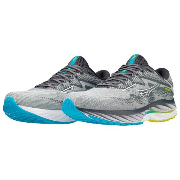 Кроссовки для мужчин Mizuno Wave Rider 27 43/ Серый photo 1