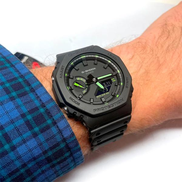 Наручные часы для мужчин Casio GA-2100-1A3ER Кварцевый/ 49 x 45 мм photo 5