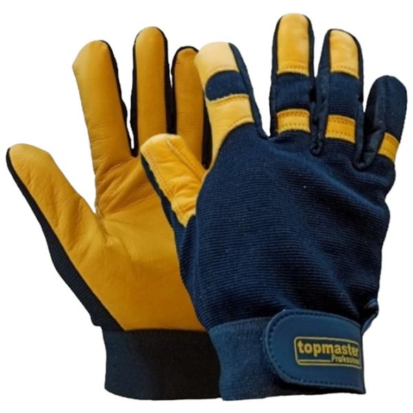 Mănuși de protecție Topmaster Professional 558104 Textil/ Yellow photo 1