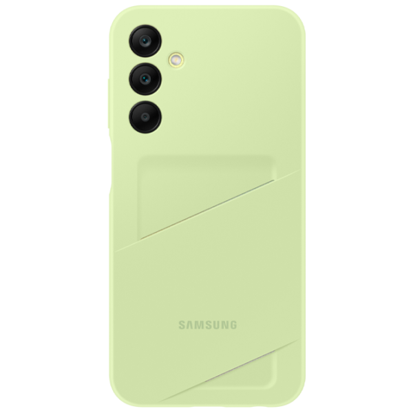 Husă pentru smartphone Samsung Galaxy A25 Samsung/ Card Slot/ TPU/ Lime Green photo 1