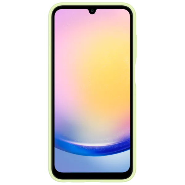 Husă pentru smartphone Samsung Galaxy A25 Samsung/ Card Slot/ TPU/ Lime Green photo 3