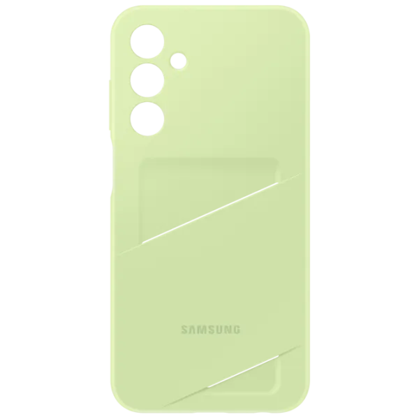 Husă pentru smartphone Samsung Galaxy A25 Samsung/ Card Slot/ TPU/ Lime Green photo 4