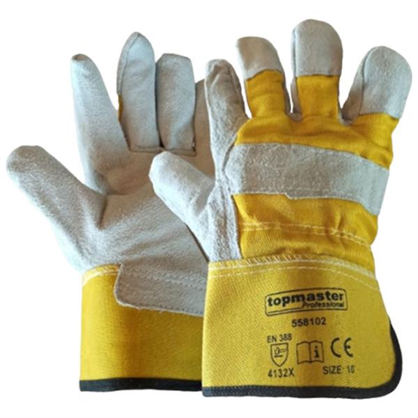 Mănuși de protecție Topmaster Professional 558102 Textil/ Yellow photo 1