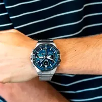 Ceas de mână pentru bărbați Casio ECB-950DB-2AEF Cuarț/ 48 mm photo 5